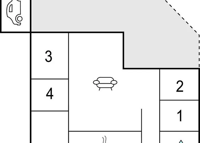 Lovely In With Kitchen Сasa de vacaciones